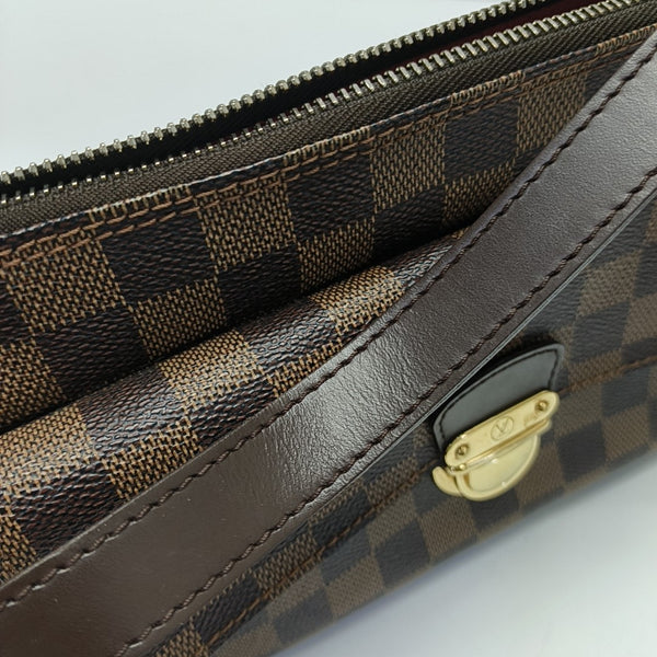 RAVELLO GM Damier Ebene Coated Canvas Brown