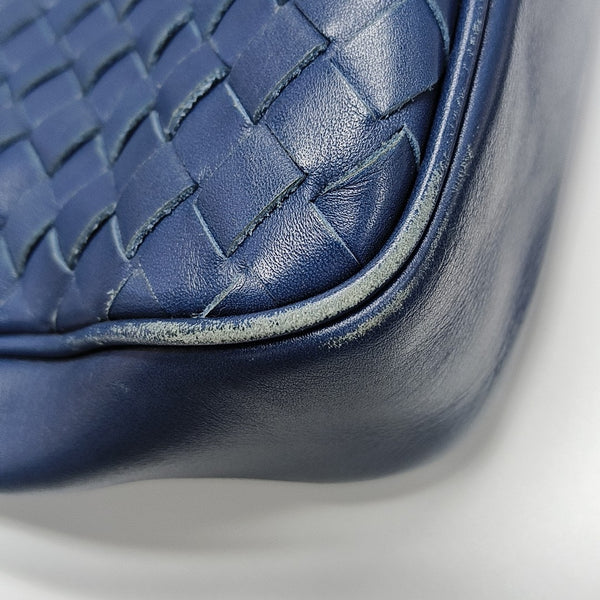 Calfskin Crossbody Bag Blue