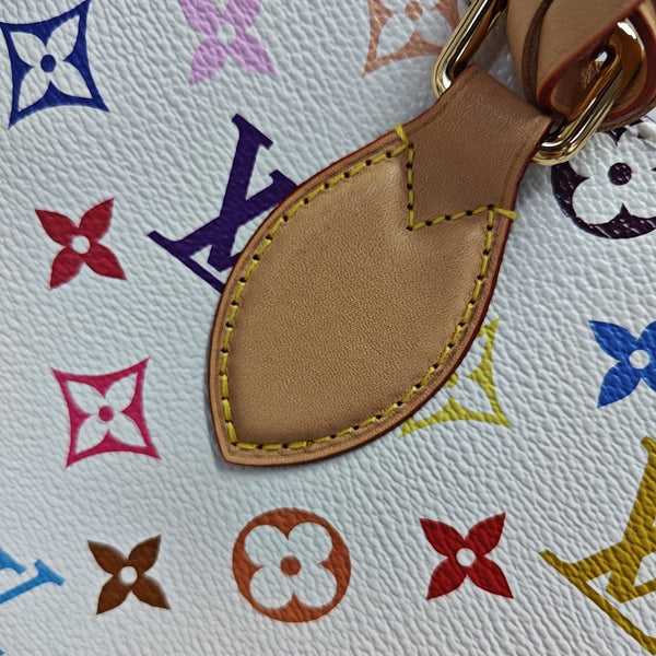 ONTHEGO MM Monogram Coated Canvas White
