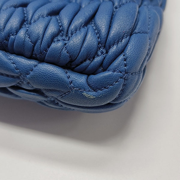 Crystal Lambskin Blue