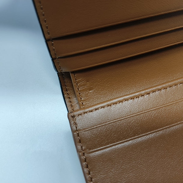 TRIOMPHE Mini Coated Canvas Yellow Wallet