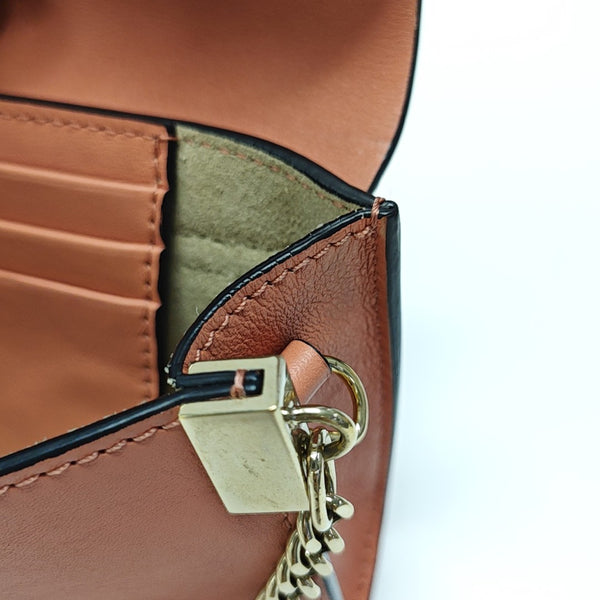 Faye Mini Calfskin Beige
