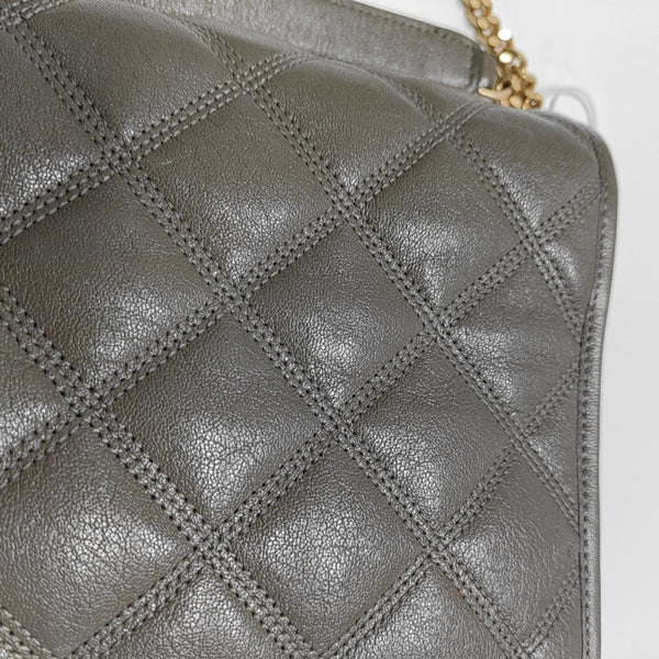 BECKY Quilted Lambskin Green