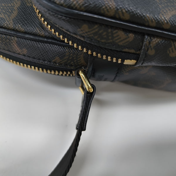 TRIOMPHE CANVAS Mini Coated Canvas Black