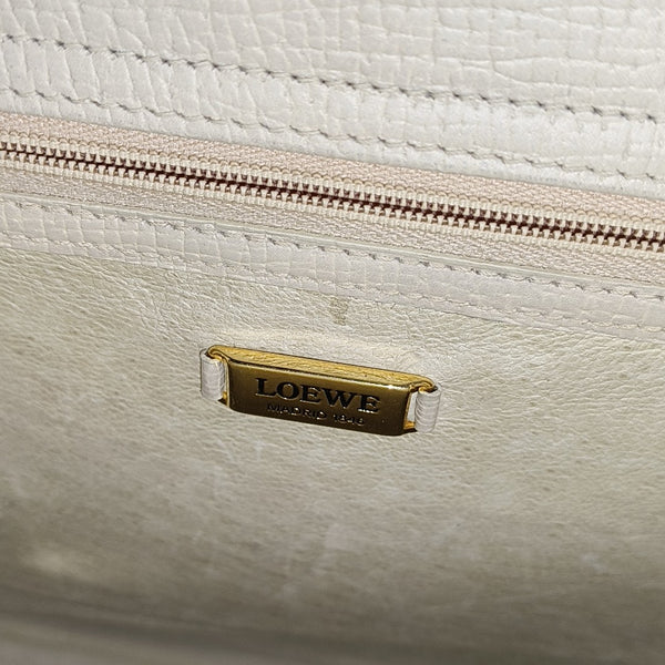 Calfskin Top Handle Bag Beige