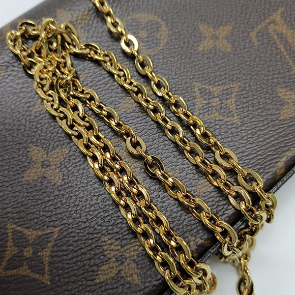 FÉLICIE Monogram Coated Canvas Brown