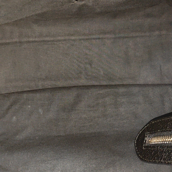 Classic Metallic Edge City Medium Lambskin Black