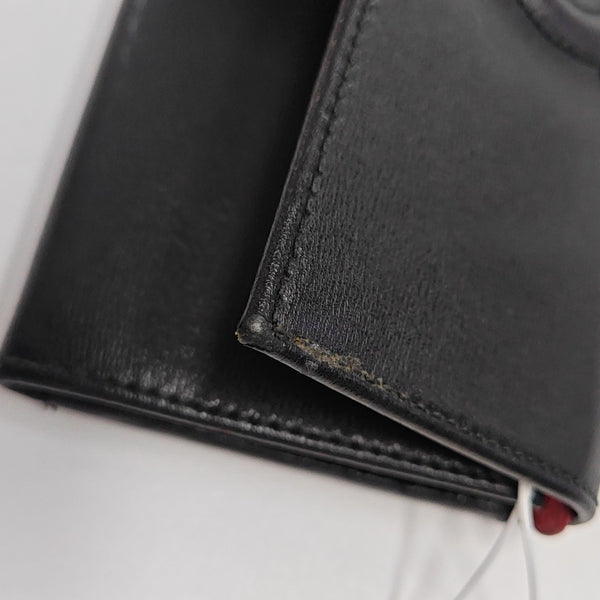 City Calfskin Black Wallet