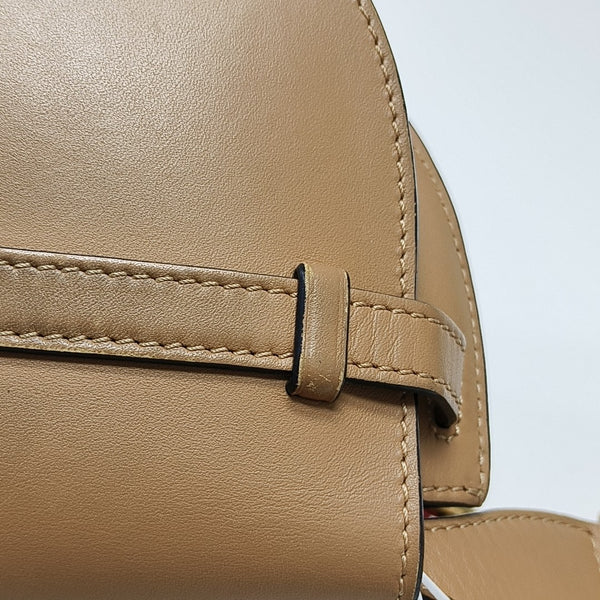 Gate Mini Calfskin Beige