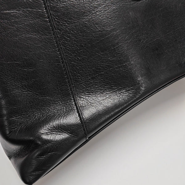Downtown Small Calfskin Black