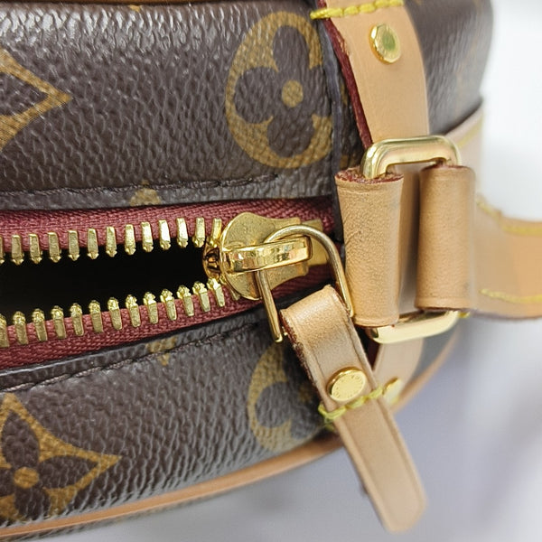 BOITE CHAPEAU PM Monogram Coated Canvas Brown