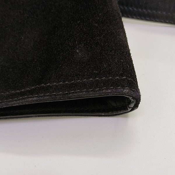 Suede Shoulder Bag Black
