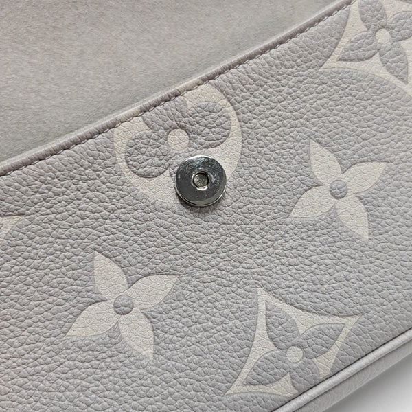 IVY Monogram Calfskin Gray