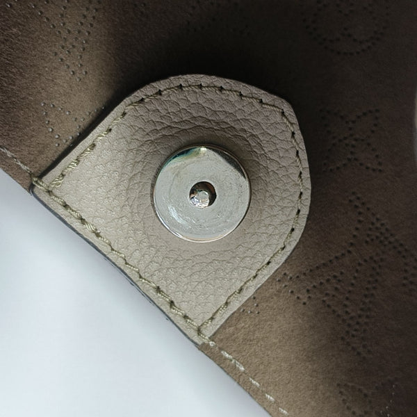 HINA PM Monogram Calfskin Gray