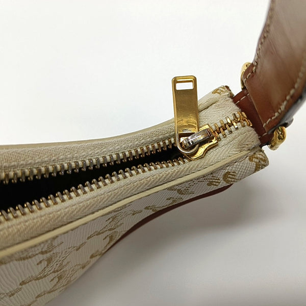 Authenticated pre-owned AVA Coated Canvas Beige - Top Handle Bag at Looply