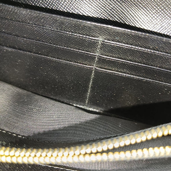 Saffiano Calfskin Wallet Black