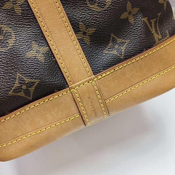 NOÉ GM Monogram Coated Canvas Brown