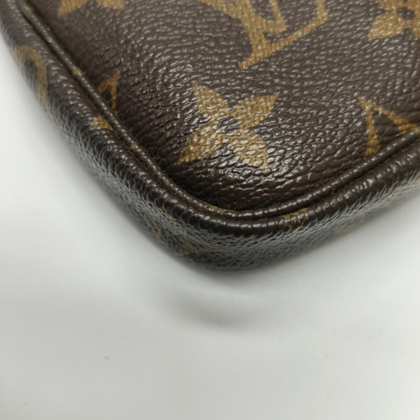 ACCESSOIRES Mini Monogram Coated Canvas Brown