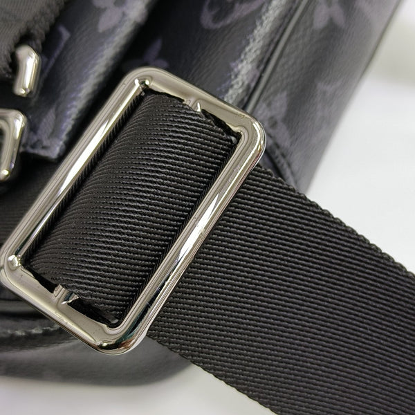 EXPLORER Monogram Coated Canvas Black