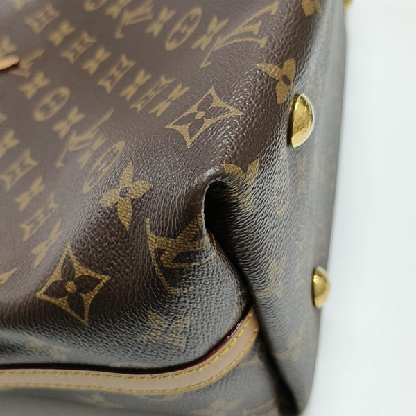 CARRYALL PM Monogram Coated Canvas Brown
