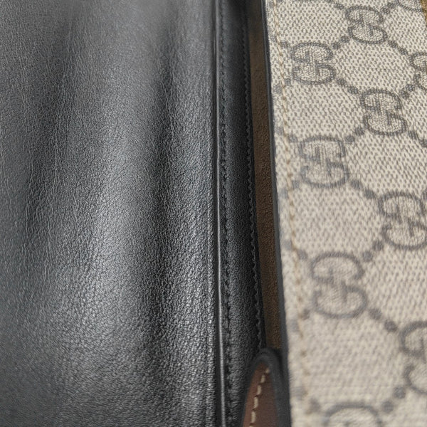 Padlock Mini Monogram Coated Canvas Beige