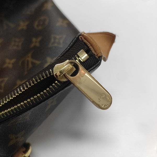 TOTALLY Monogram Coated Canvas Brown