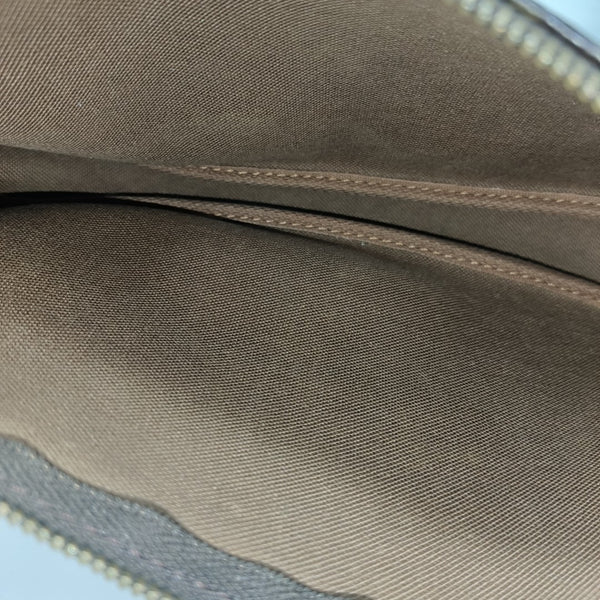 ACCESSOIRES Monogram Coated Canvas Brown