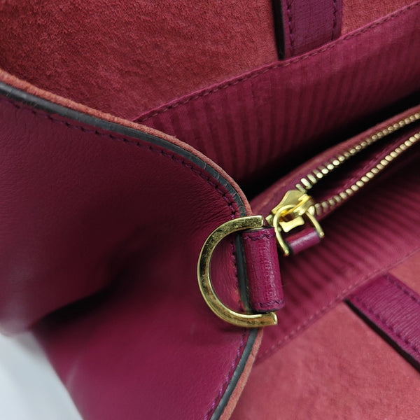 2 Jours Medium Calfskin Purple