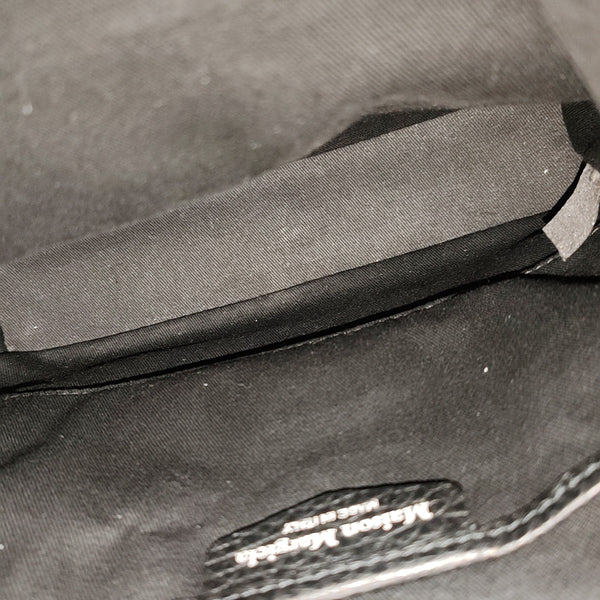 Fabric Top Handle Bag Black