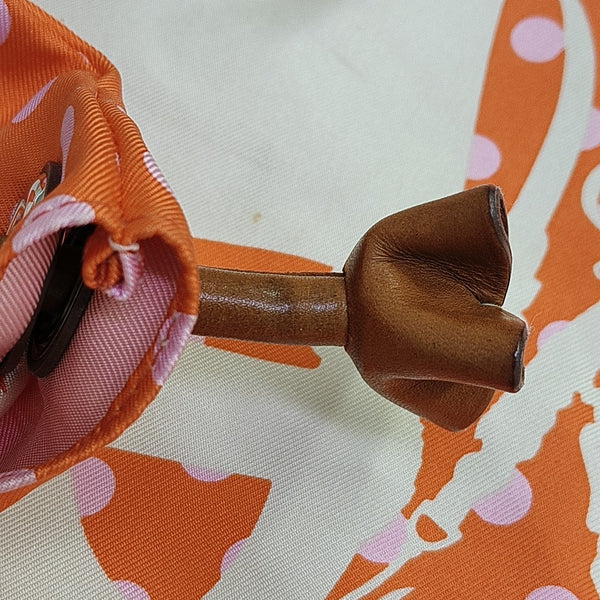 Silky City Fabric Orange