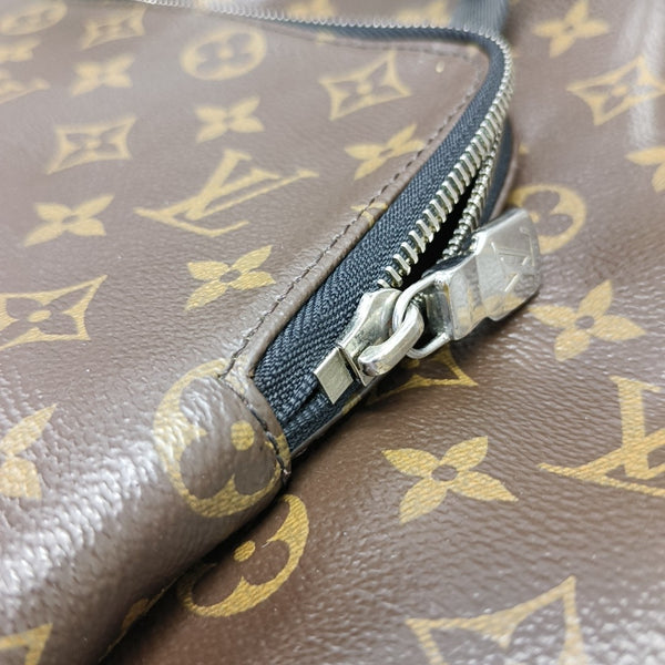 ZACK Monogram Coated Canvas Brown