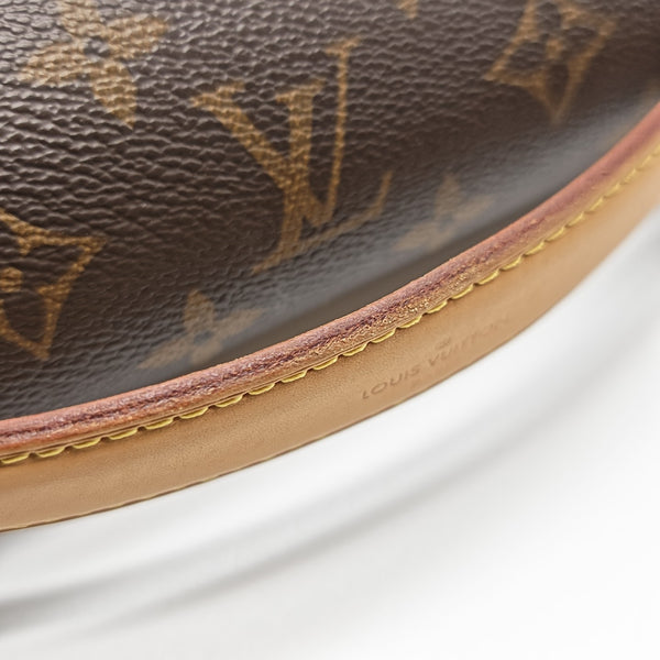 MÉTIS MM Monogram Coated Canvas Brown
