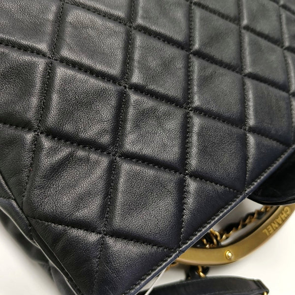 Quilted Calfskin Black