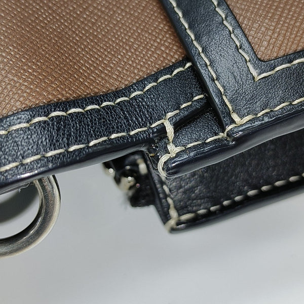 Canvas Shoulder Bag Brown