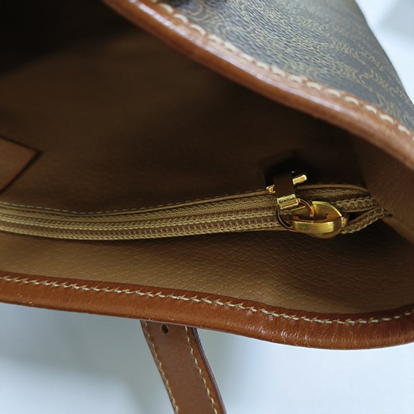 MACADAM TOTE Coated Canvas Brown