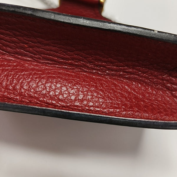 Dionysus Super Mini Calfskin Red