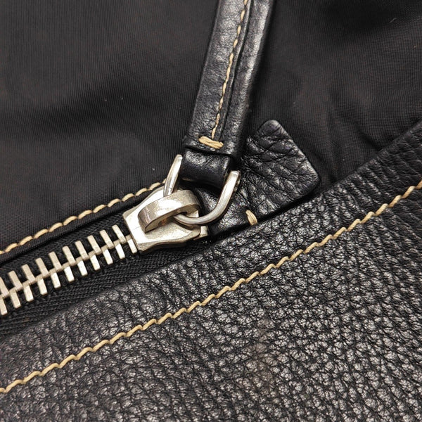 Nylon Bucket Bag Black