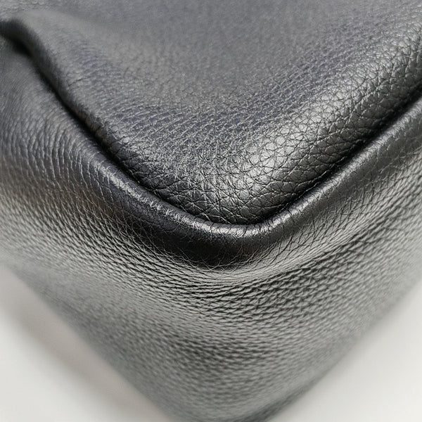 Calfskin Shoulder Bag Black