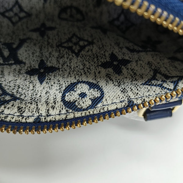 SPEEDY Nano Monogram Denim Blue