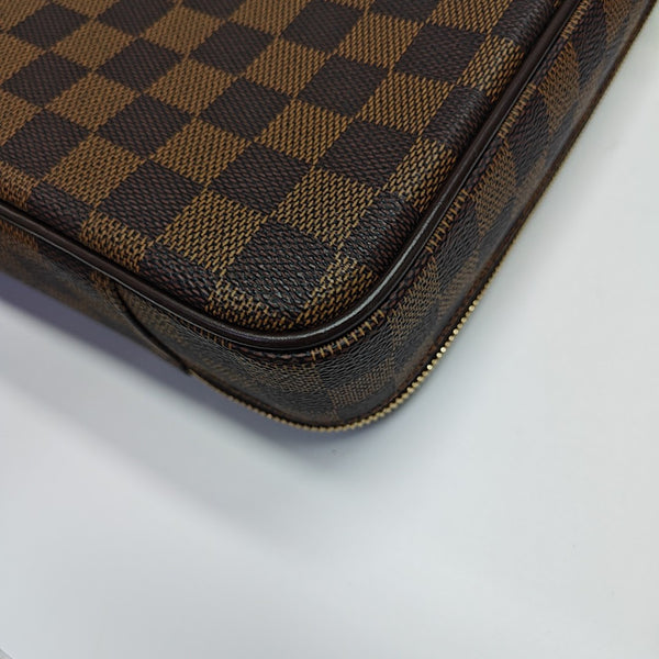 SABANA Damier Ebene Coated Canvas Brown
