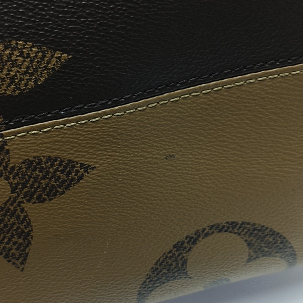 ONTHEGO GM Monogram Coated Canvas Brown