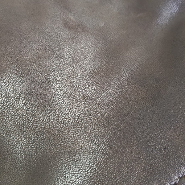 Lambskin Shoulder Bag Brown