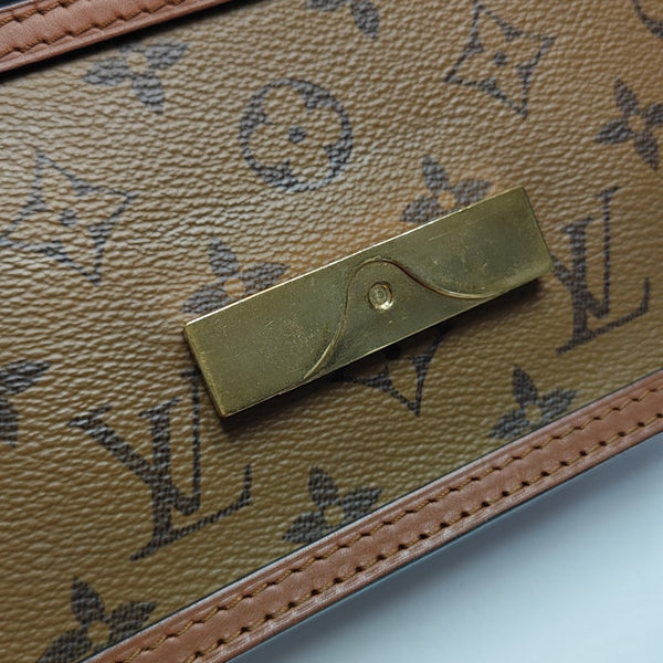 DAUPHINE WOC Monogram Coated Canvas Brown