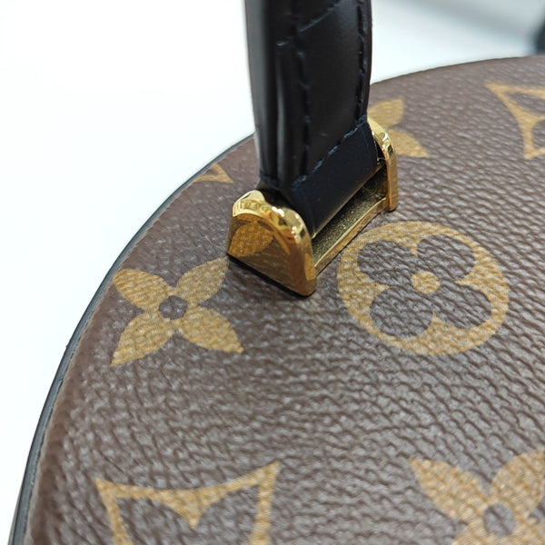 CANNES PM Monogram Coated Canvas Brown