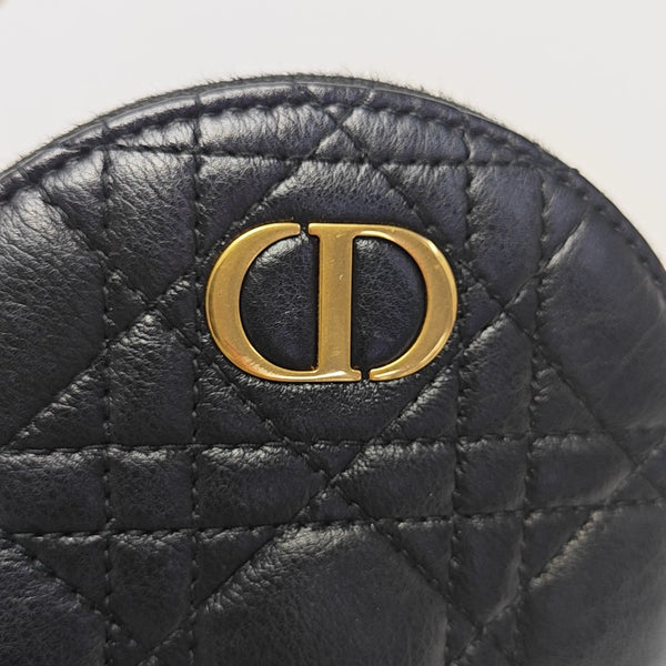 Dior Caro Small Cannage Lambskin Black