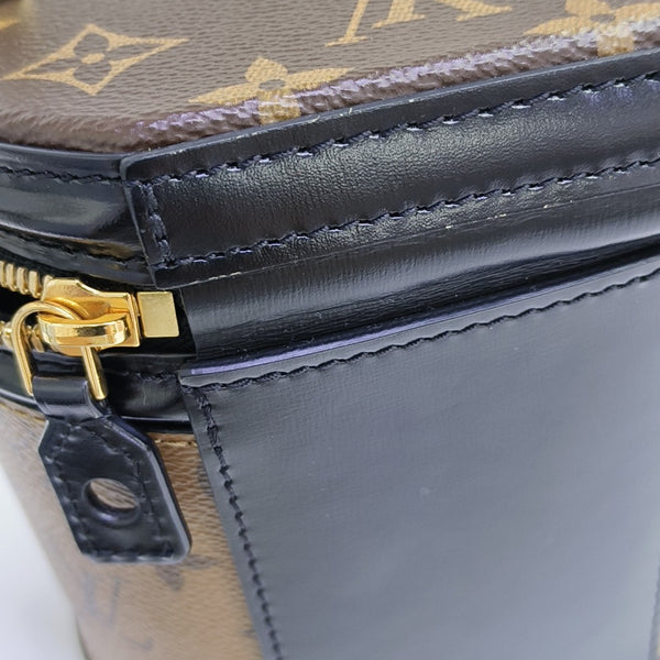 CANNES PM Monogram Coated Canvas Brown