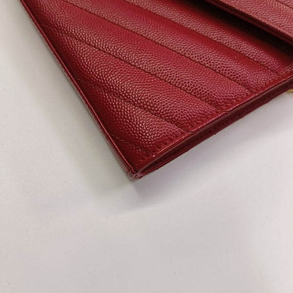 MONOGRAM Medium Quilted Calfskin Red