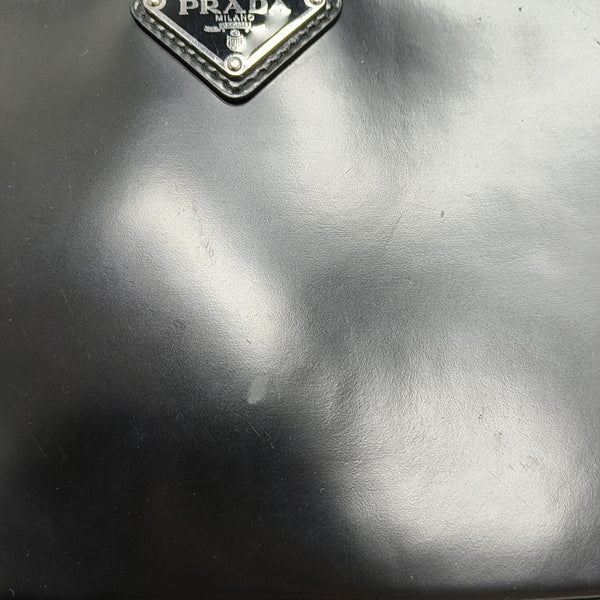 Calfskin Crossbody Bag Black