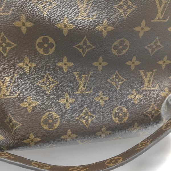 MONTAIGNE Monogram Coated Canvas Brown