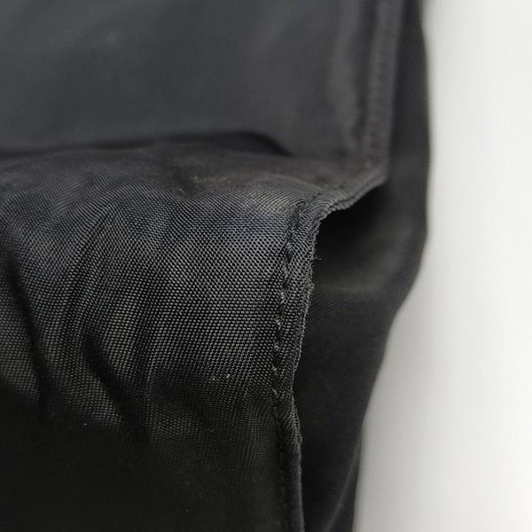 Nylon Top Handle Bag Black